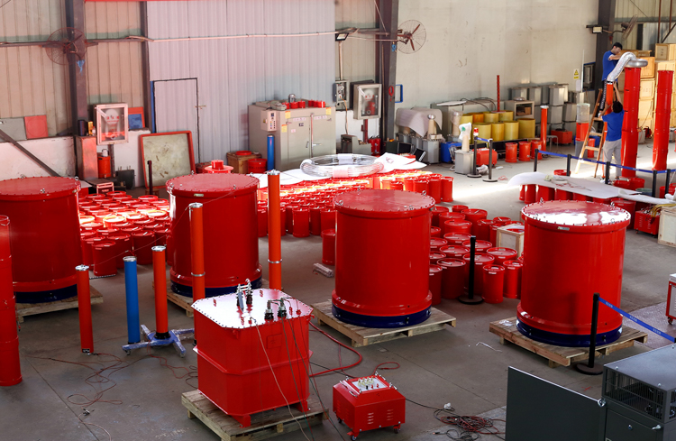 UHV-405kVA/270kV 串聯(lián)諧振方案(圖18) UHV-405kVA/270kV 串聯(lián)諧振方案(圖18)